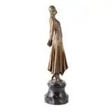 Demetre Chiparus, 'BOOK LADY', CIRCA 1920, 1920, bronze