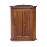 Stanley Webb Davies, ARTS & CRAFTS CORNER CABINET, 1933, 1933, oak
