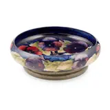 William Moorcroft, 'PANSY' FOOTED BOWL, CIRCA 1920