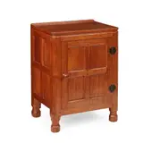 Robert 'Mouseman' Thompson, BEDSIDE CABINET, 1960's, 1960, adzed oak