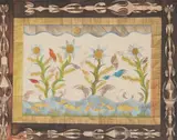 Scottie Wilson, UNTITLED - BIRDS & FISH