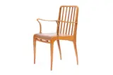 Basil Spence, 'Allegro' Armchair, designed 1949, 1949, laminated wood and leather upholstery