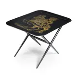 Piero Fornasetti, 'Cavaliere' Tray on Stand, 1950s