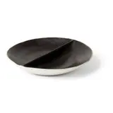 Butter Dish by Lucie Rie, stoneware with manganese glaze, sold Apr 2023