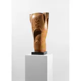John Skelton, Torso, 1979, 1979, pitch pine on a slate base