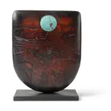 Peter Hayes, Red Bow with Copper Disc