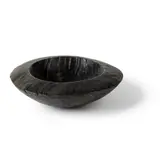 Bowl by Jim Partridge, scorched oak, sold Apr 2023