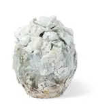 Akiko Hirai, Moon Jar, stoneware with porcelain deposits