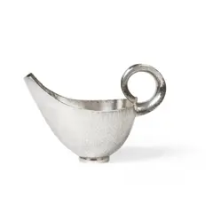 Adrian Hope, Sauce Boat, 2001, 2001, hammered silver