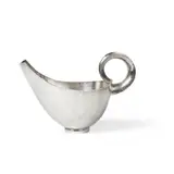 Adrian Hope, Sauce Boat, 2001, 2001, hammered silver