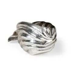 Ndidi Ekubia, Vessel, 2004, 2004, hammered silver