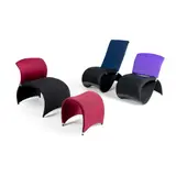 Stephen Philips, Set of Three Prototype Chairs, 1992-5, 1992, neoprene / stretched fabric and steel