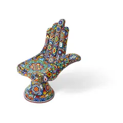 Rick Wolfryd, 'Hot Seat' Chair, 2022, 2022, applied glass beads on fibreglass form