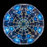 CAMPANULES BOWL / PLATE, NO. 10-379 by René Lalique, sold Apr 2023