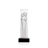 VIERGE À L'ENFANT, NO. 1217 by René Lalique, on stained beech base, sold Apr 2023