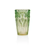 COQS ET RAISINS VASE, NO. 1043 by René Lalique, sold Apr 2023