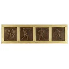 Thomas James Cliff, FOUR PANELS, CIRCA 1900, 1900