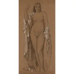 Henry Holiday, STUDY FOR THE FIGURE OF VIRTUE