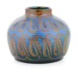 ROYAL LANCASTRIAN LUSTRE VASE, DATED 1927 by William S. Mycock, 1927, lustre-glazed earthenware, sold Apr 2023