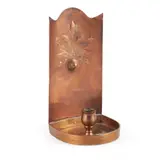 William Arthur Smith Benson, CHAMBERSTICK, CIRCA 1900, 1900, copper and brass