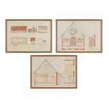 Charles Spooner, DESIGNS FOR A CHAPEL AT LETCHWORTH, HERTFORDSHIRE, CIRCA 1906, 1906