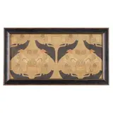 Charles Francis Annesley Voysey, RARE FABRIC PANEL, CIRCA 1890