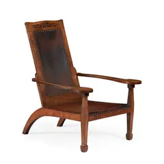 Arthur W. Simpson, ARTS & CRAFTS ARMCHAIR, CIRCA 1910, 1910, oak