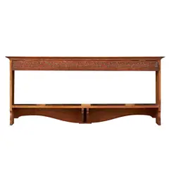 Arthur W. Simpson, ARTS & CRAFTS WALL-MOUNTED BOOKSHELF, CIRCA 1910, 1910, oak