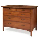 Arthur W. Simpson, ARTS & CRAFTS CHEST OF DRAWERS, CIRCA 1910, 1910, oak