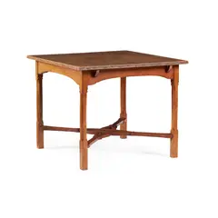 Arthur W. Simpson, ARTS & CRAFTS EXTENDING DINING TABLE, CIRCA 1910, 1910, oak