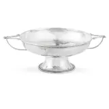 A. E. Jones, TWIN-HANDLED FOOTED BOWL, BIRMINGHAM 1919