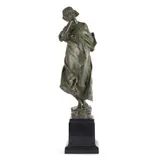 Charles L. Hartwell, THE CALL OF THE SEA, 1920, 1920, verdigris bronze