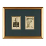 Annie French, TWO POSTCARDS, CIRCA 1900, 1900