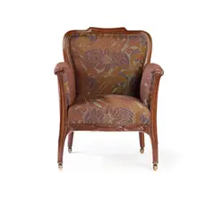 Georges de Feure, ART NOUVEAU ARMCHAIR, CIRCA 1900, 1900, walnut