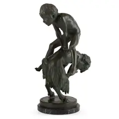 Wilhelm Haverkamp, DER BOCKSPRUNG (LEAPFROG), bronze
