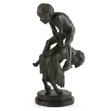Wilhelm Haverkamp, DER BOCKSPRUNG (LEAPFROG), bronze