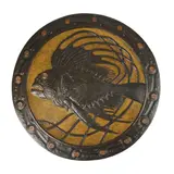 Alfred Daguet, FISH ROUNDEL PLAQUE, CIRCA 1900, 1900
