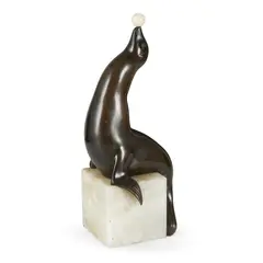 Antoine Bouraine, THE SEALION, bronze