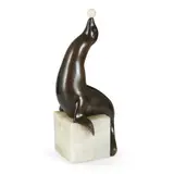 Antoine Bouraine, THE SEALION, bronze