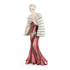 ART DECO FIGURINE, CIRCA 1935 by Claire Herczeg, 1935, glazed earthenware, sold Apr 2023