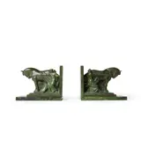 William Reid Dick, 'CONTROLLED ENERGY'; PAIR OF FIGURES, CIRCA 1930, 1930, bronze