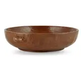 LARGE BOWL, CIRCA 1960S-70S by Robert 'Mouseman' Thompson, adzed oak, sold Apr 2023