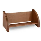 BOOK TROUGH, CIRCA 1940S-50S by Robert 'Mouseman' Thompson, adzed oak, sold Apr 2023