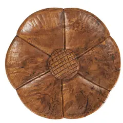Thomas ‘Gnomeman’ Whittaker, CARVED FLOWER, CIRCA 1960, 1960, burr oak