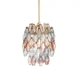 Carlo Scarpa, 'POLIEDRI' CHANDELIER, CIRCA 1955