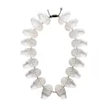 René Lalique, POTS DE MUGUET CHOKER, NO. 1516/D, 1516, frosted and white enamelled