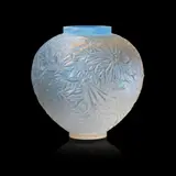 GUI VASE, NO. 948 by René Lalique, sold Feb 2023