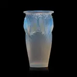 CEYLAN VASE, NO. 905 by René Lalique, sold Feb 2023