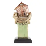 Gilbert Bayes, THE ROMAN GALLEON, 1928, 1928, glazed stoneware