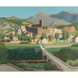Edgar Lionel Hereford, A VILLAGE IN THE PYRENEES